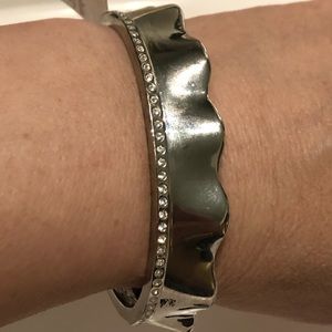 🆕 Lia Sophia silver bracelet with crystals 🆕 NEW